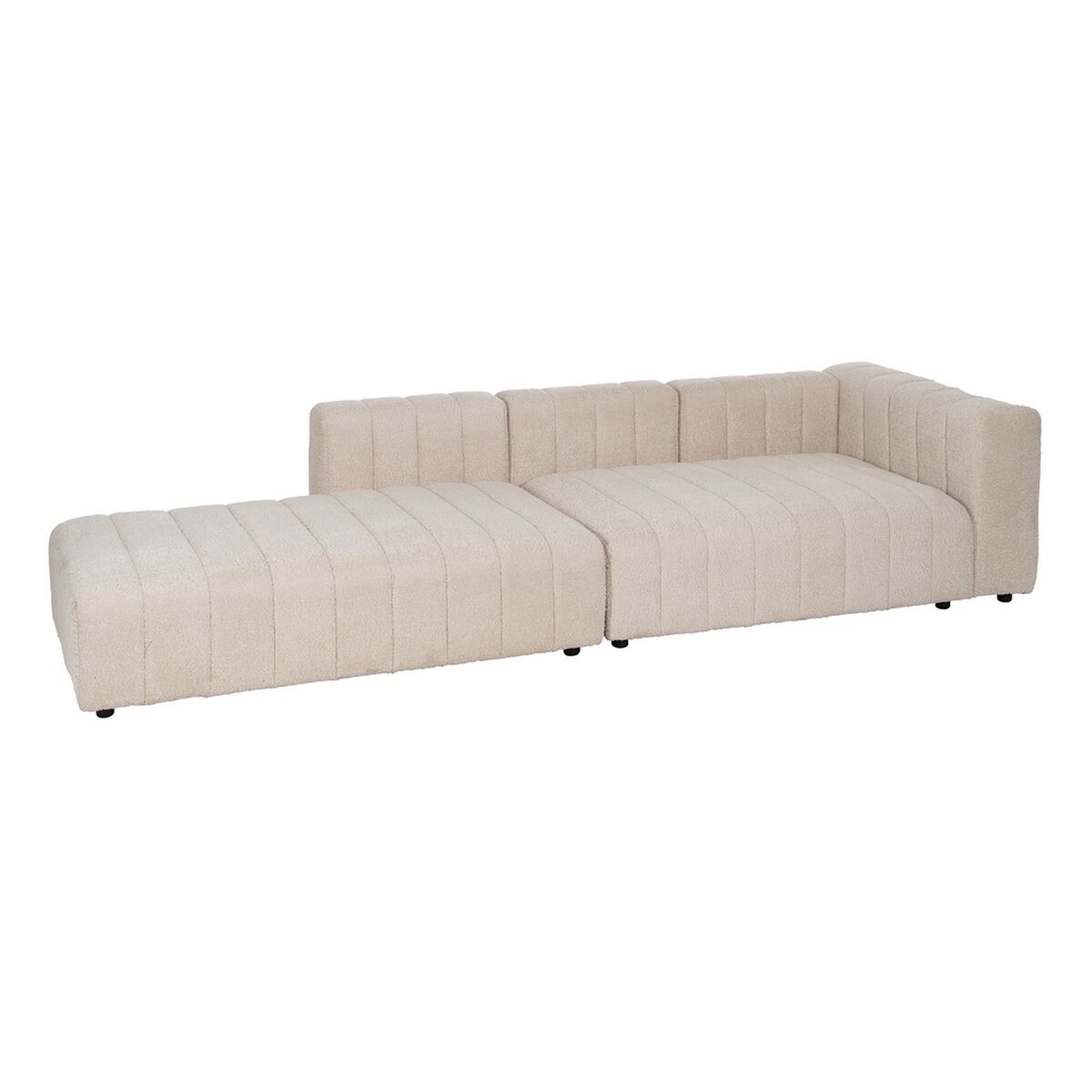 Sohva Beige Polyesteri Rauta 150 x 100 x 66 cm